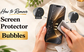 How to Get Rid of Bubbles on a Screen Protector