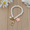 pearl charm keychain