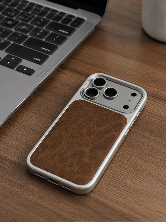 Fashion Large Window Leopard Print Phone Case for iPhone 17 Pro Max