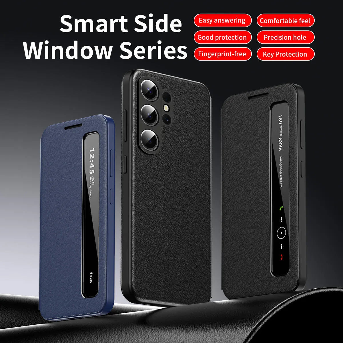 Smart Slide Window Mobile Phone Bag