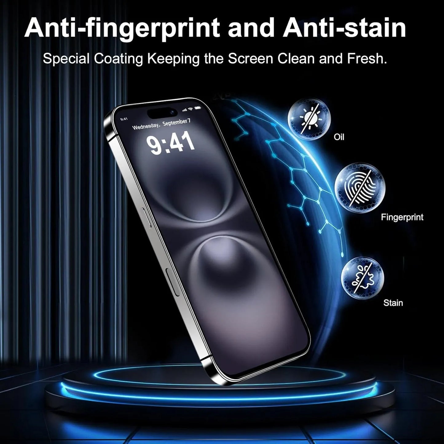 3D High Clear Tempered Glass Screen Protector for iPhone