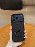 Honeycomb Mesh Magnetic Case with 360° Kickstand for iPhone 17 Pro Max