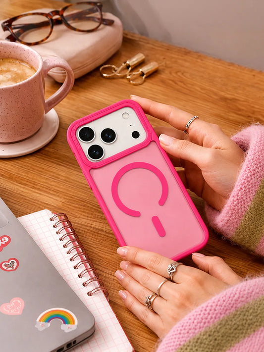 Luxury Magnetic Case with Camera Protection for iPhone