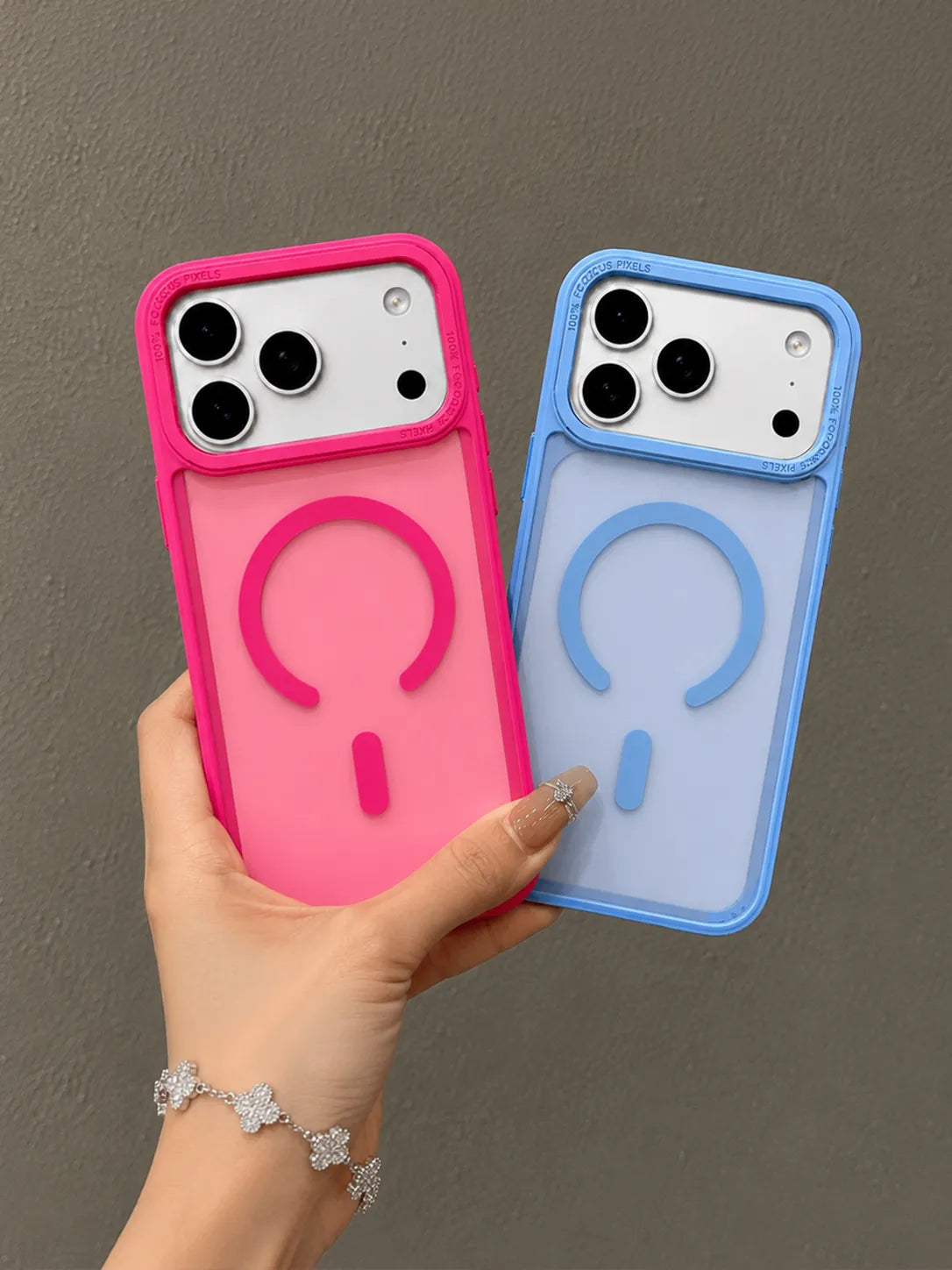 Luxury Magnetic Case with Camera Protection for iPhone