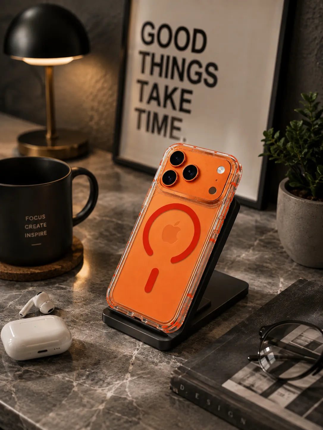 Luxury Magnetic Clear Case for iPhone 17 Pro Max | Shockproof | Anti-Yellowing