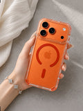Luxury Magnetic Clear Case for iPhone 17 Pro Max | Shockproof | Anti-Yellowing