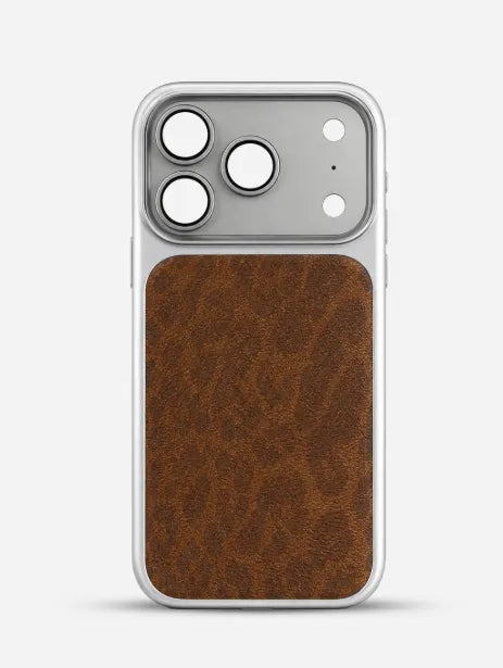 Fashion Large Window Leopard Print Phone Case for iPhone 17 Pro Max