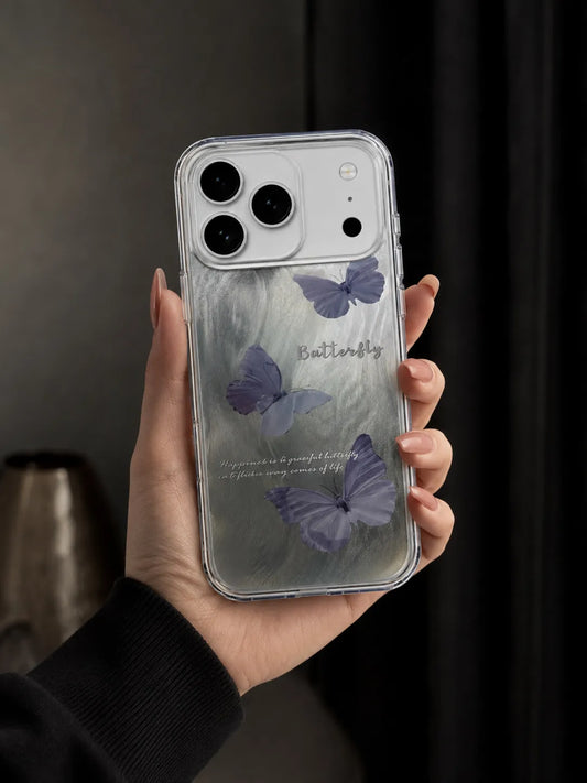 Stylish Butterfly Phone Case for iPhone 17 Pro Max