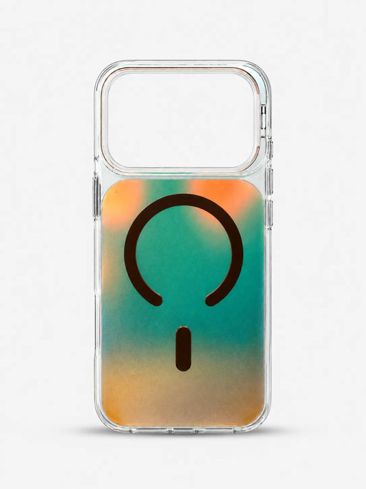 Zazzy Effect Magnetic Clear Case for iPhone 17 Pro Max |Shockproof 