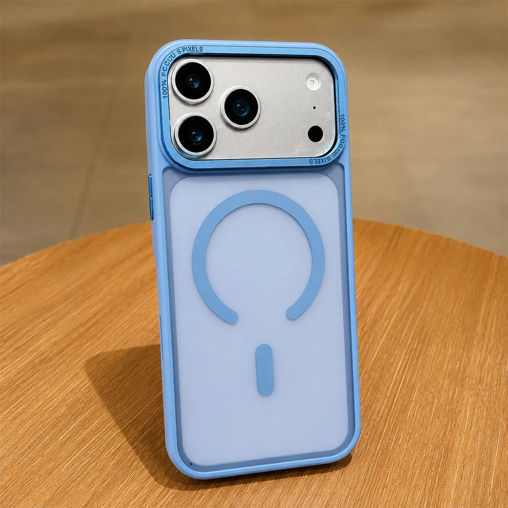 Luxury Magnetic Case with Camera Protection for iPhone