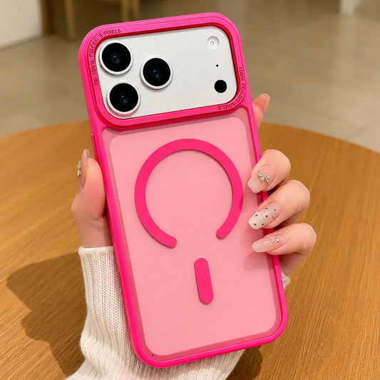 Luxury Magnetic Case with Camera Protection for iPhone