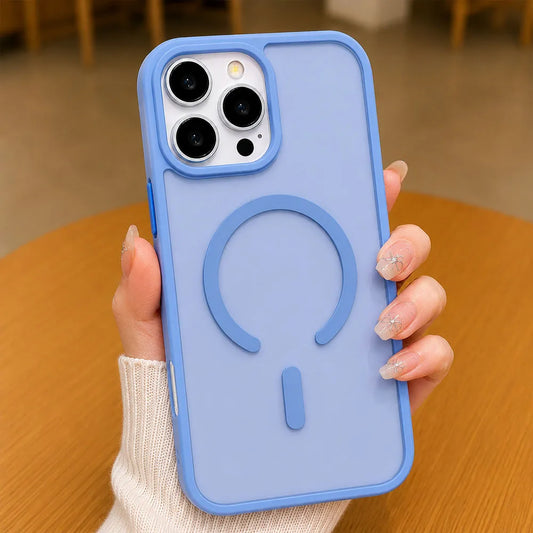 Luxury Magnetic Case with Camera Protection for iPhone